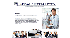 Desktop Screenshot of legalspecialists.net